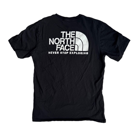 The North Face Men’s Black Short Sleeve Tee with Logo - Picture 2 of 4